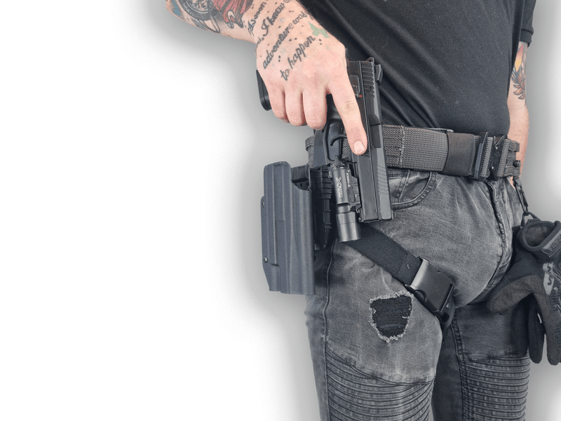 Load image into Gallery viewer, Pro Series Light-Bearing P09 Holster - Kydex Customs