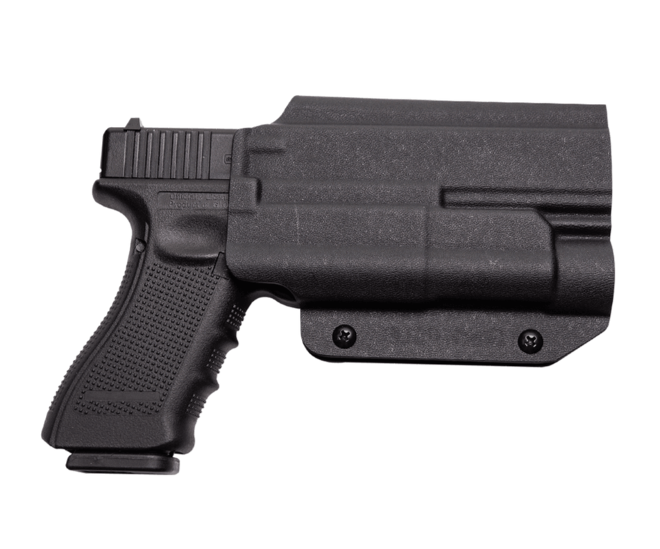 Light bearing glock holster