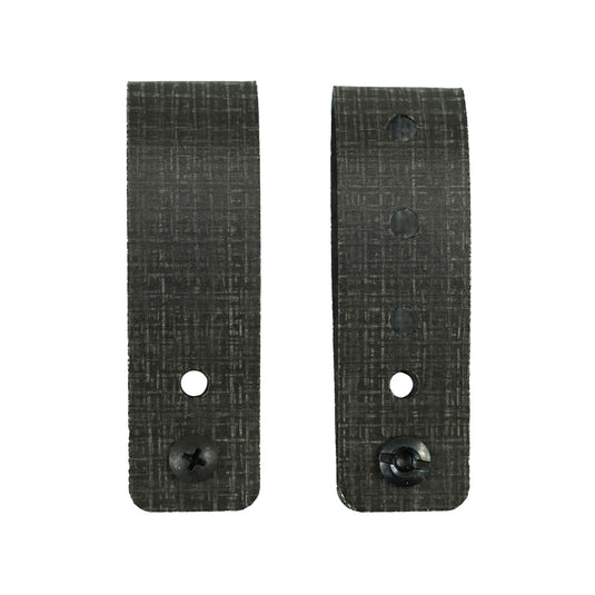 Laser Cut Malice Clip W/ Mounting Hardware (Pair) - Kydex Customs