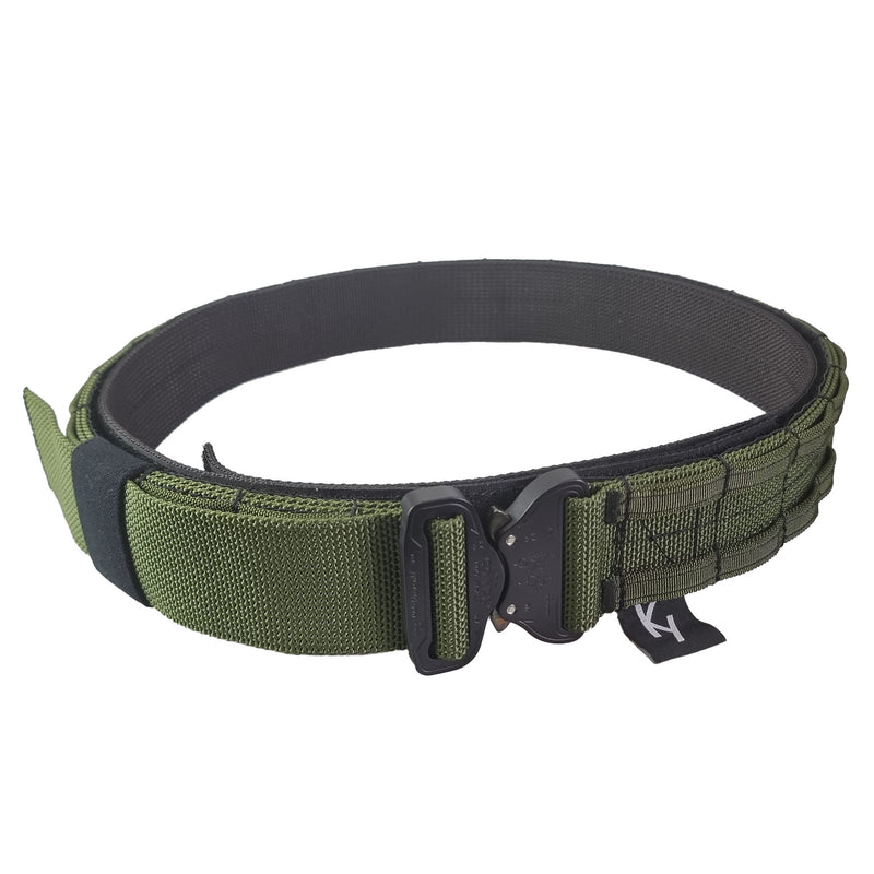 Load image into Gallery viewer, OD Green Kydex Customs 2&quot; Shooter Belt - Kydex Customs
