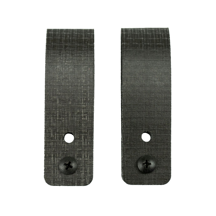 Laser Cut Malice Clip W/ Mounting Hardware (Pair) - Kydex Customs