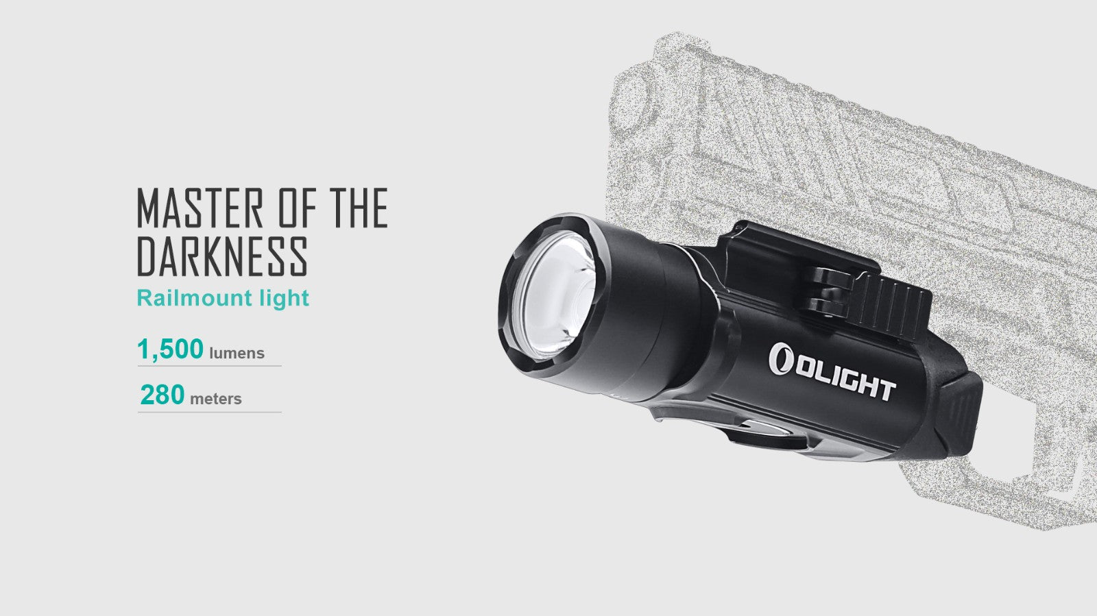 Olight PL-Pro Valkyrie 1500 Lumens Pistol Torch