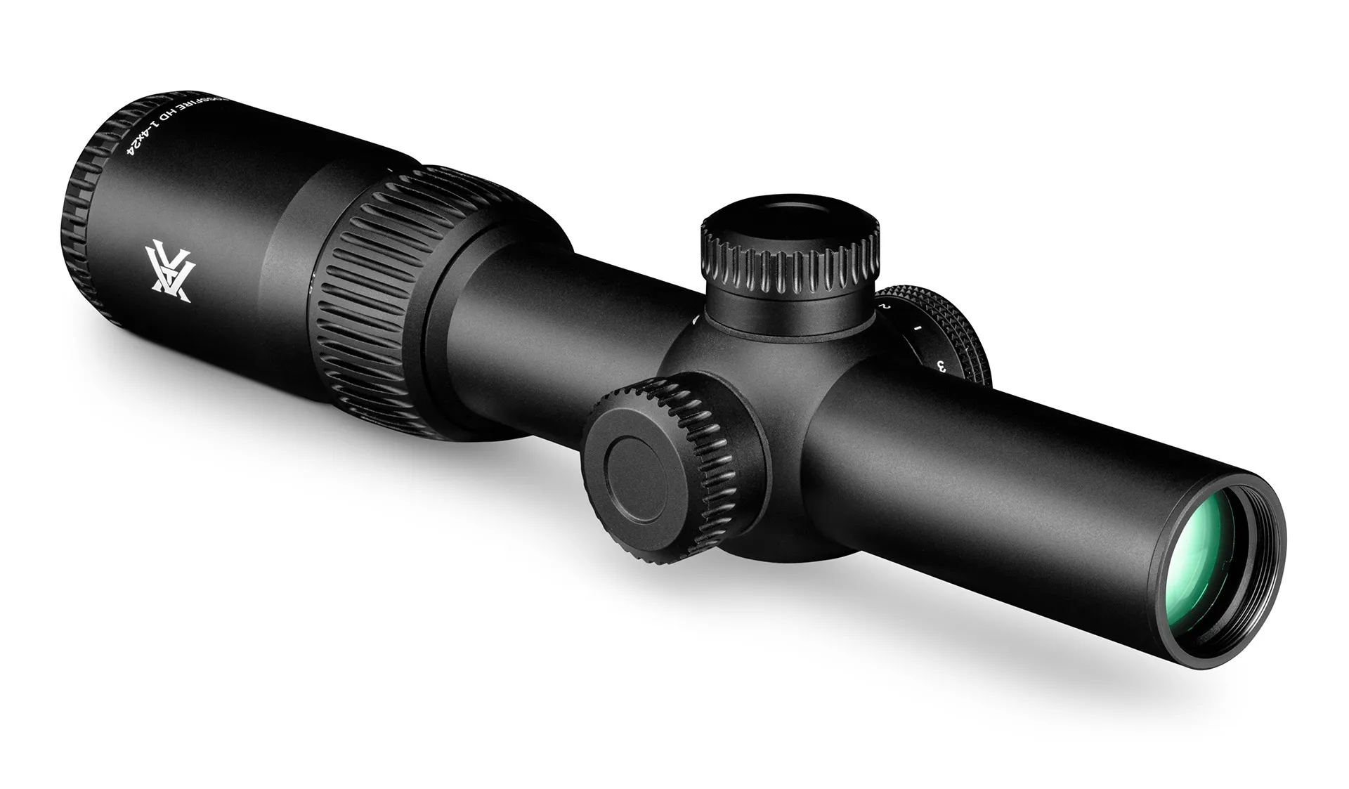 Vortex Optics Crossfire HD 1-4x24 Scope & Sport Cantilever Offset Mount BUNDLE